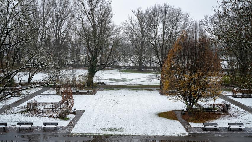 Der erste Schnee ist da! So hübsch sieht es jetzt in Fürth aus