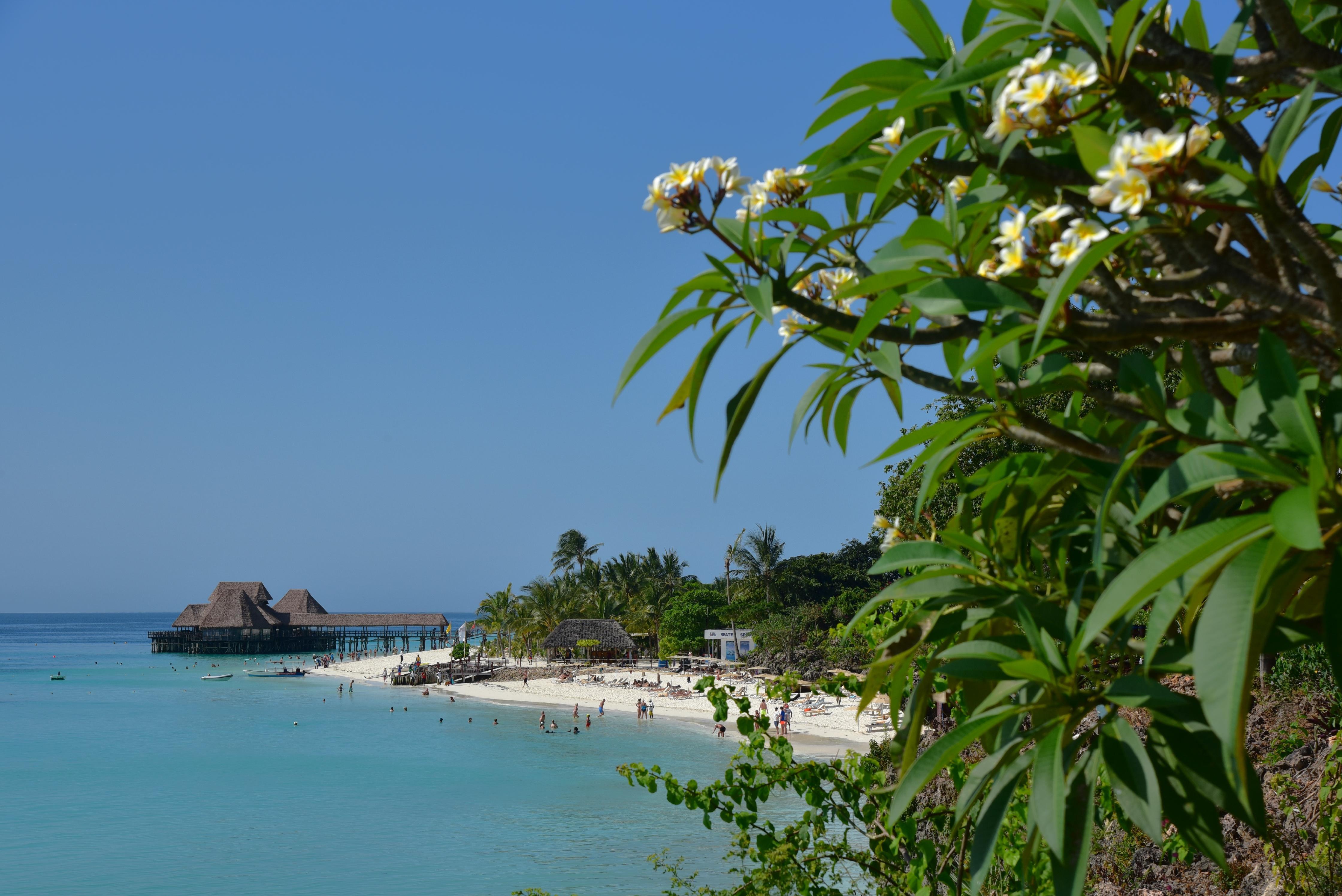 Ein letzter Spaziergang am Traumstrand - das Farbenspiel ist einfach beeindruckend. 