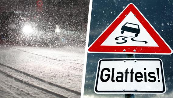 Schnee, vereiste Straßen, Fahranfänger: Viele Unfälle in der Region