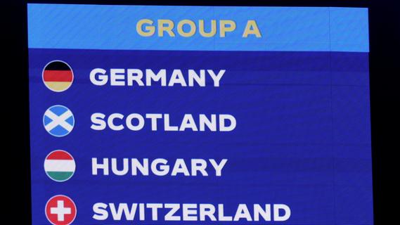 Deutschland bei Heim-EM gegen Schottland, Ungarn und Schweiz