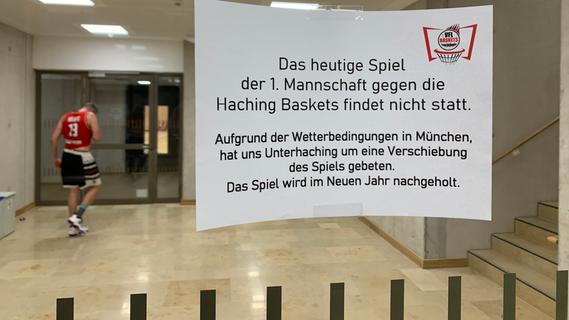 Wegen Schneechaos: Gastspiel des Spitzenreiters Haching beim VfL Treuchtlingen abgesagt und verlegt