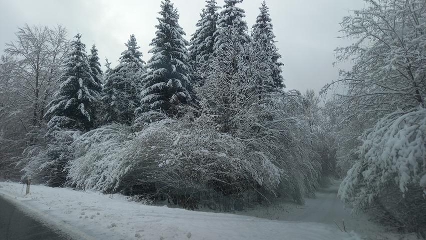 Winterbilder vom Adventsonntag Winterbilder vom Adventsonntag