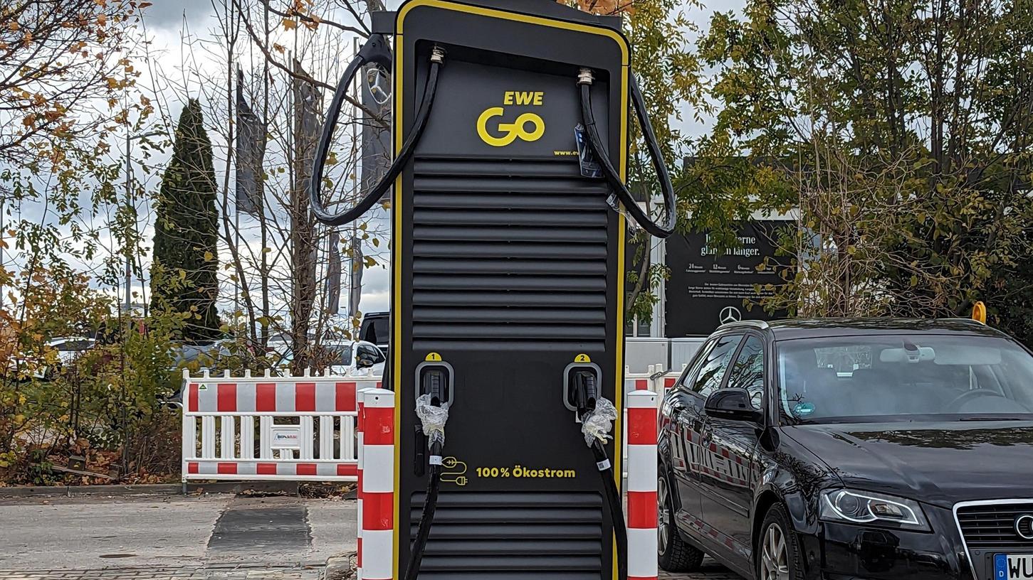 Ein Ladevorgang dauert also etwa 15 Minuten, so der Energiedienstleister EWE Go Ein Ladevorgang dauert also etwa 15 Minuten, so der Energiedienstleister EWE Go