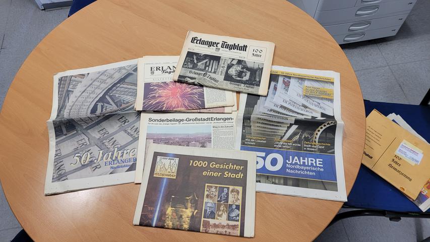 Diverse Zeitungsbeilagen gibt es am Samstag zu ertrödeln. Diverse Zeitungsbeilagen gibt es am Samstag zu ertrödeln.