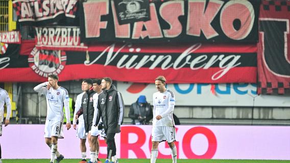 "Das war zu wenig" - 1. FC Nürnberg nach nächster Schlappe aus Pokal ausgeschieden