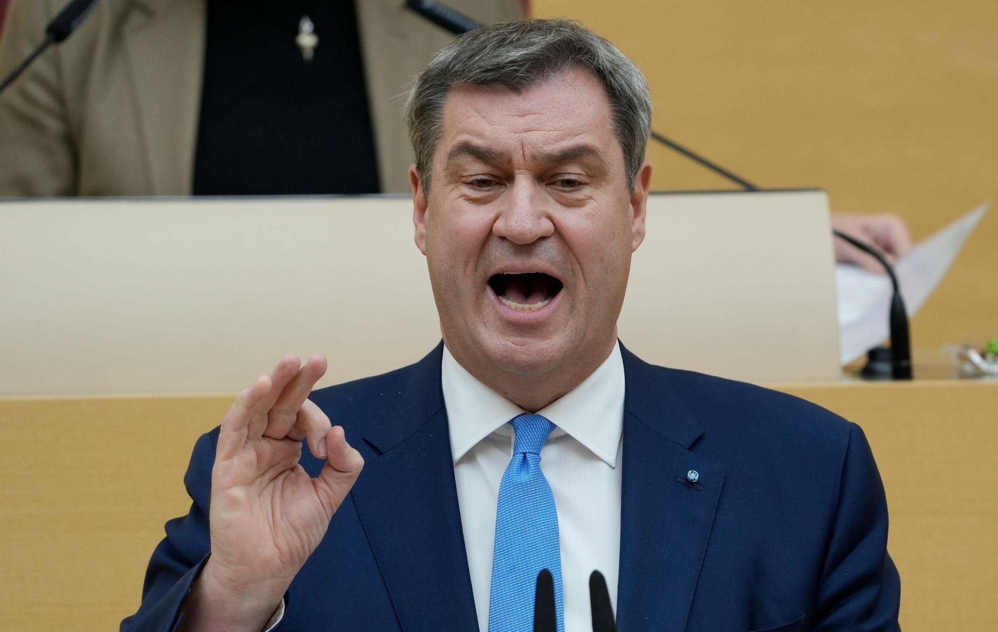 Bayerns Ministerpräsident Markus Söder (CSU)