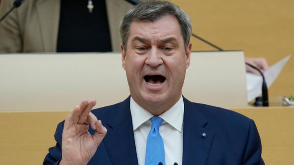 Bayerns Ministerpräsident Markus Söder (CSU)