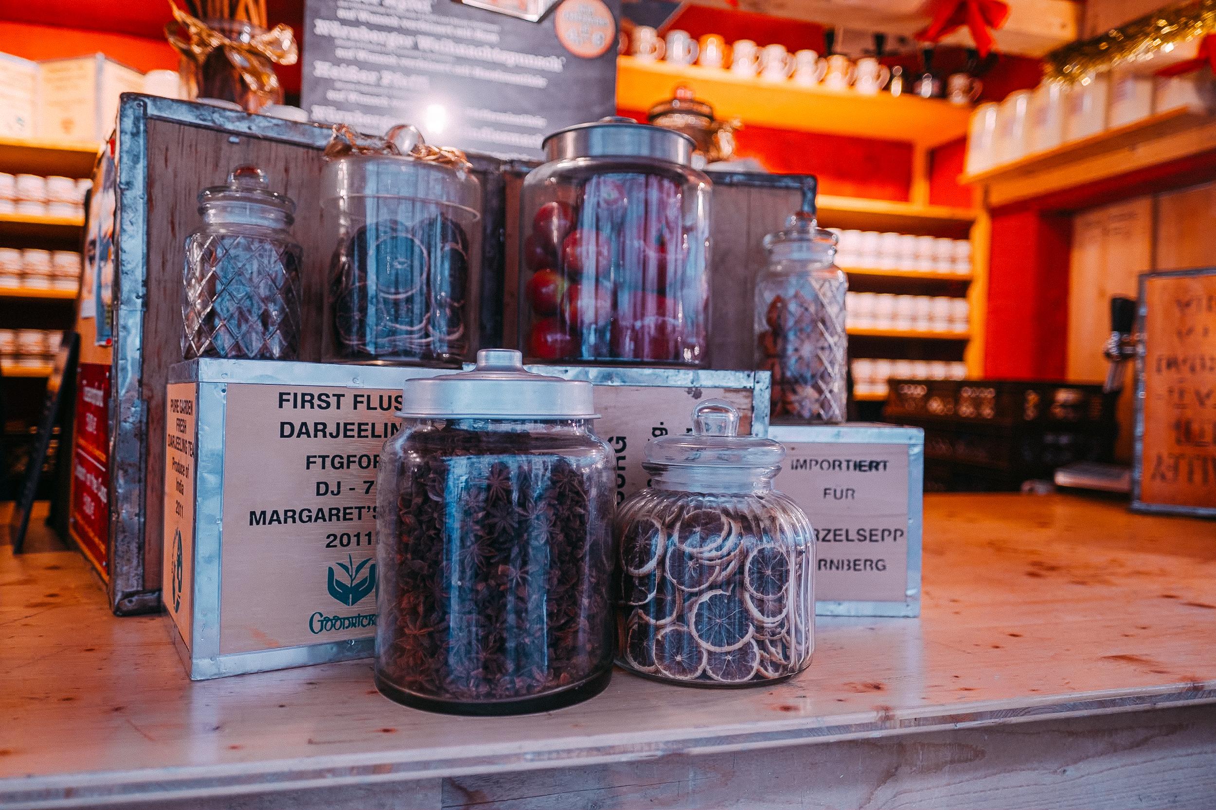 Vegetarische und vegane Getränke auf dem Christkindlesmarkt