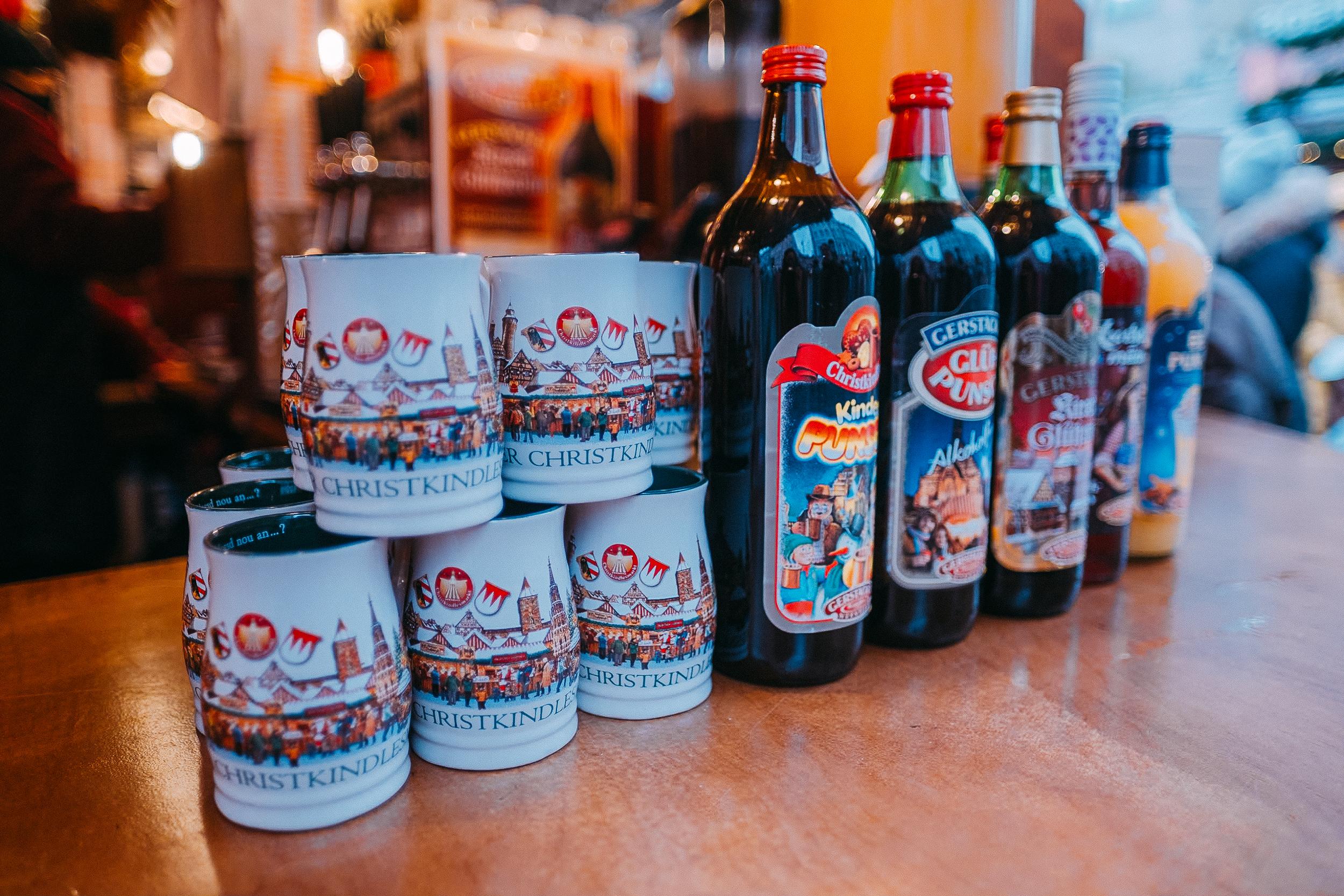 Vegetarische und vegane Getränke auf dem Christkindlesmarkt