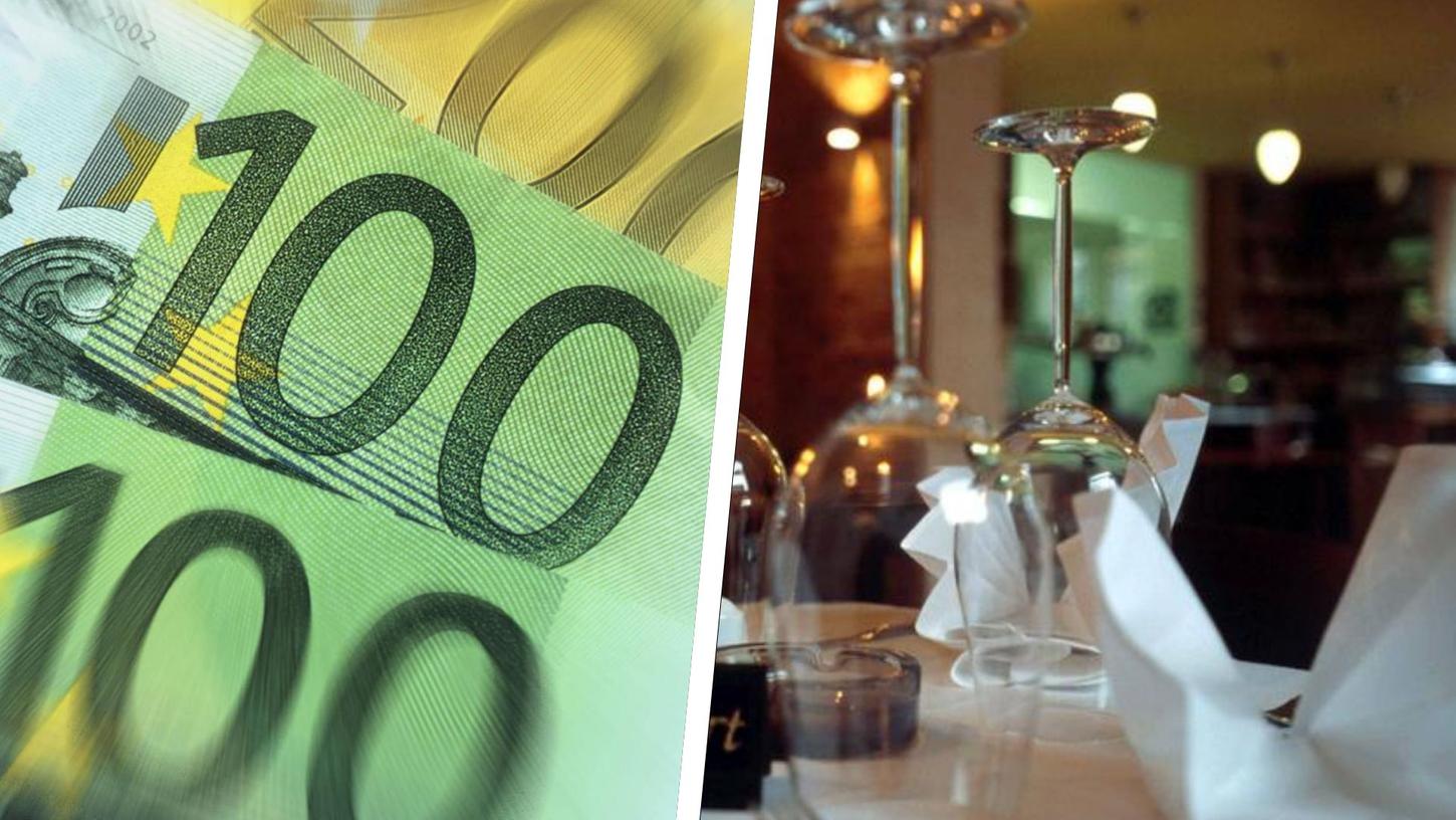 Am Ende des Essens erhielt eine Frau eine Rechnung von 55.000 Euro. (Symbolbild) Am Ende des Essens erhielt eine Frau eine Rechnung von 55.000 Euro. (Symbolbild)