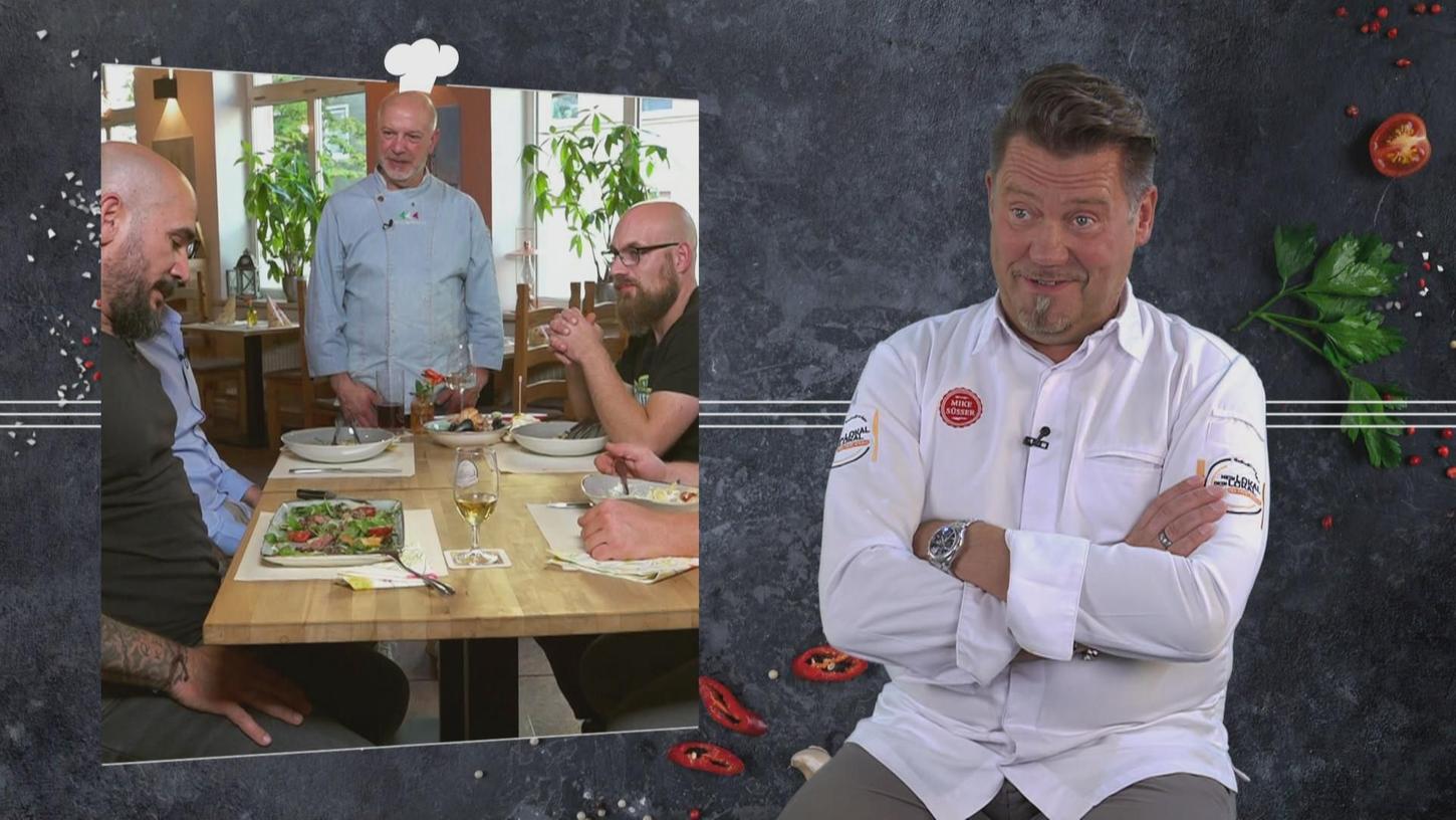 Auch Star-Koch Mike Süßer (vorne) hat sich durch Frankens Kulinarik probiert. 
