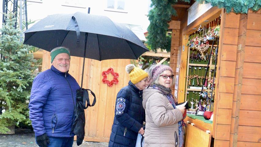 Weitere Impressionen vom ersten Weihnachtsmarkt-Wochenende in Schwabach.