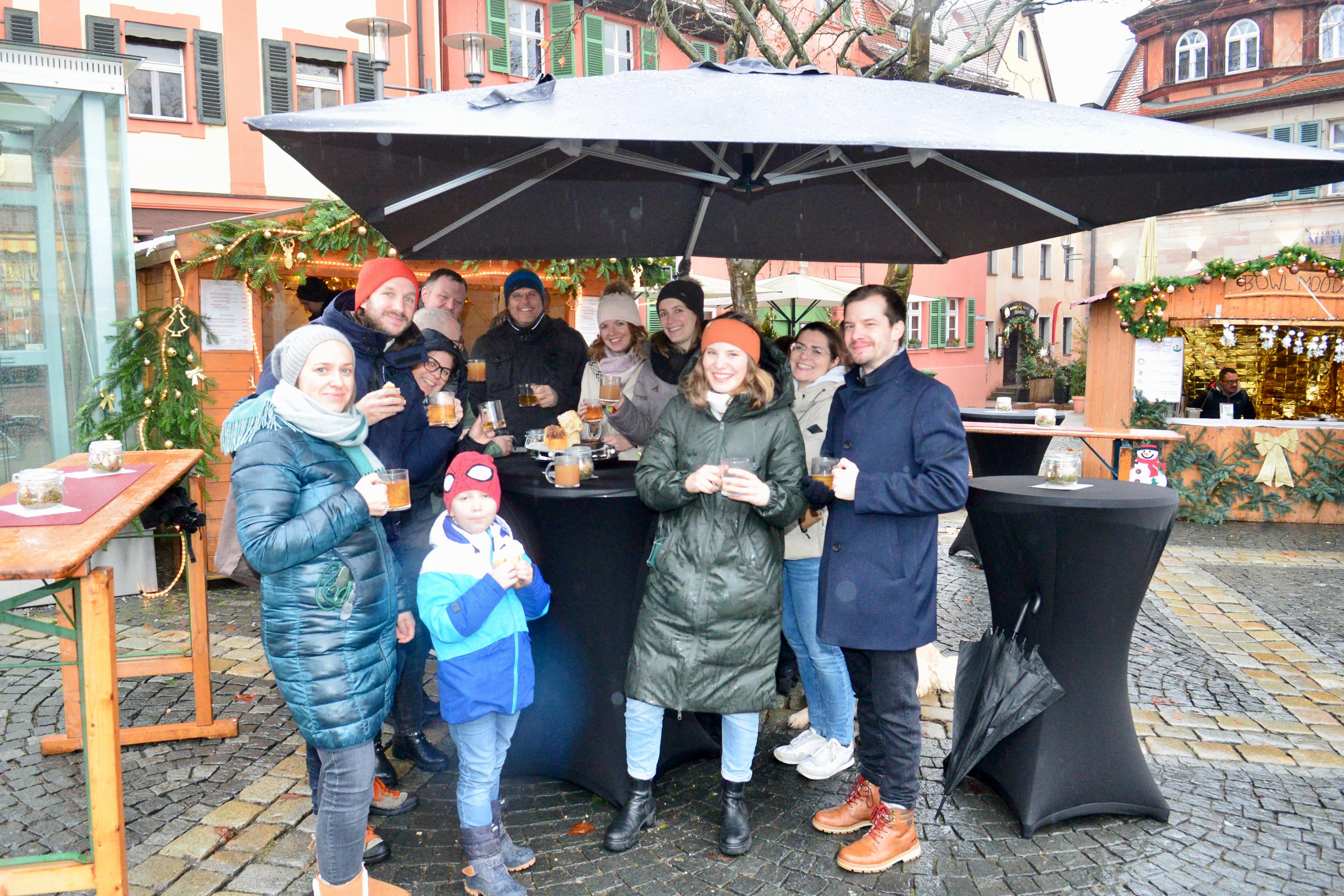 Weitere Impressionen vom ersten Weihnachtsmarkt-Wochenende in Schwabach.