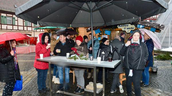 Weitere Impressionen vom ersten Weihnachtsmarkt-Wochenende in Schwabach.