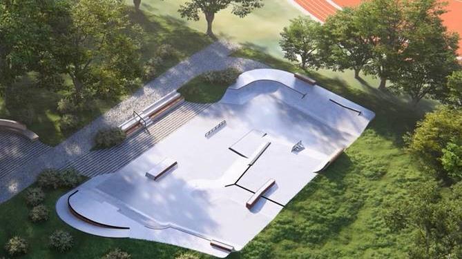 So soll der neue Skateplatz bald aussehen. So soll der neue Skateplatz bald aussehen.