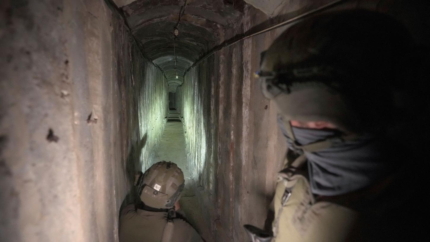 Die Hamas hat nach Angaben des israelischen Militärs unter dem Gazastreifen ein weit verzweigtes Tunnelsystem angelegt.