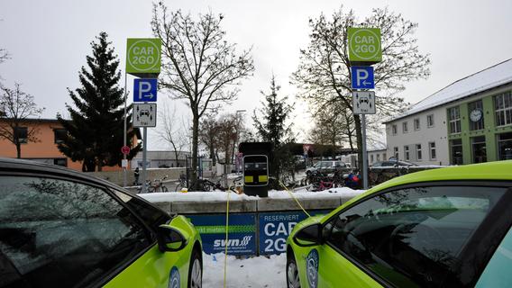 Zwei Jahre Carsharing am Neumarkter Bahnhof: Stadtwerke ziehen positive Bilanz