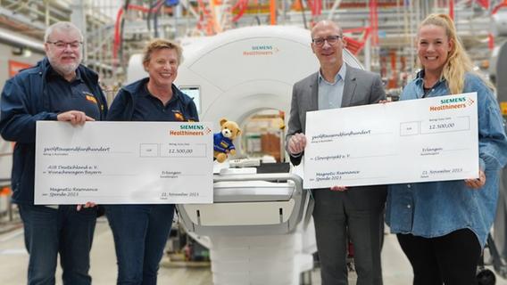 Siemens Healthineers spenden 25.000 Euro für regionale Vereine