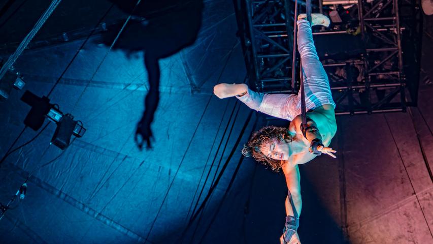  Vioris Zoppis  hat die Akrobatik gleichsam in die Wiege gelegt bekommen. Der Luftkünstler aus Italien entstammt in sechster Generation einer Circusdynastie.