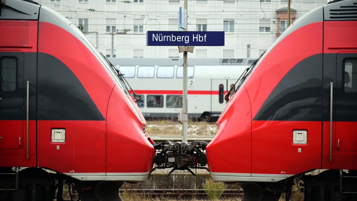 FOTO: Hans-Joachim Winckler DATUM: 08.12.2023 MOTIV: Streik bei der Deutschen Bahn - Warnstreik der GdL Auswirkungen am Hauptbahnhof Nürnberg