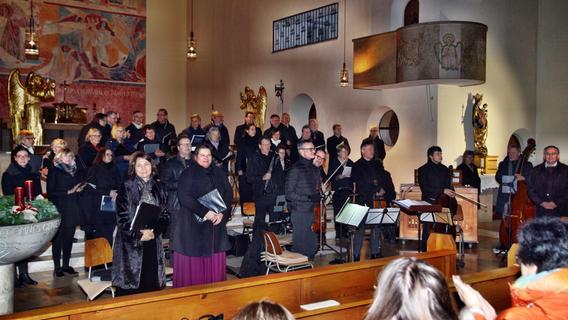 Dank einer Ersatzsängerin konnte das Konzert in der Treuchtlinger Marienkirche doch stattfinden