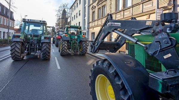 BAUERN-PROTEST IN ERLANGEN