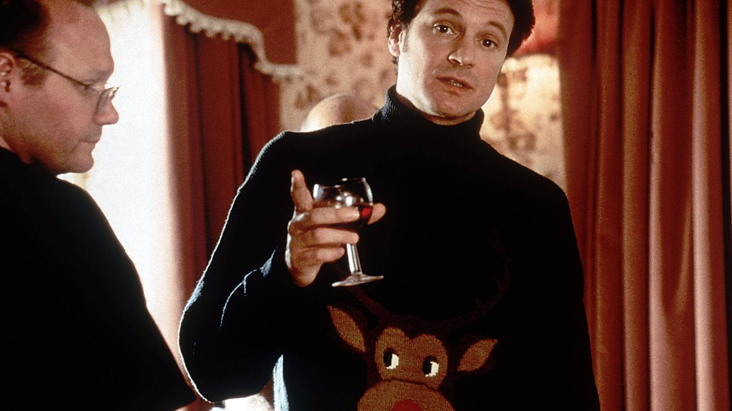 Sorgte 2001 noch für modisches Entsetzen: Schauspieler Colin Firth im Rentier-Pulli in "Bridget Jones". Sorgte 2001 noch für modisches Entsetzen: Schauspieler Colin Firth im Rentier-Pulli in "Bridget Jones".