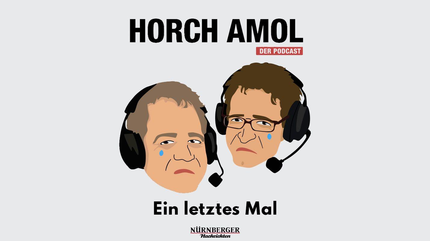 Tränen zum Abschied: Ein letztes Mal trafen sich Matthias Oberth (links) und Michael Husarek zum Podcast "Horch amol".