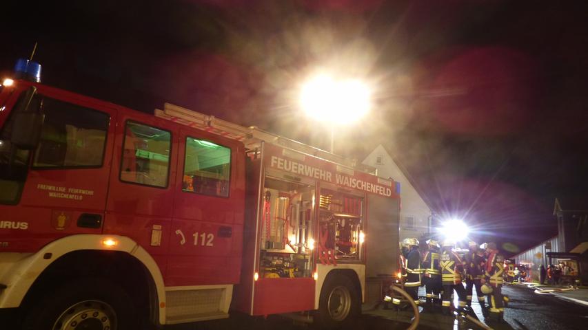 Brand in Zochenreuth bei Aufseß.