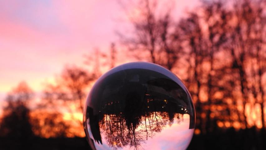 Sonnenuntergang strahlt über Franken - die schönsten Bilder unserer Leserinnen und Leser