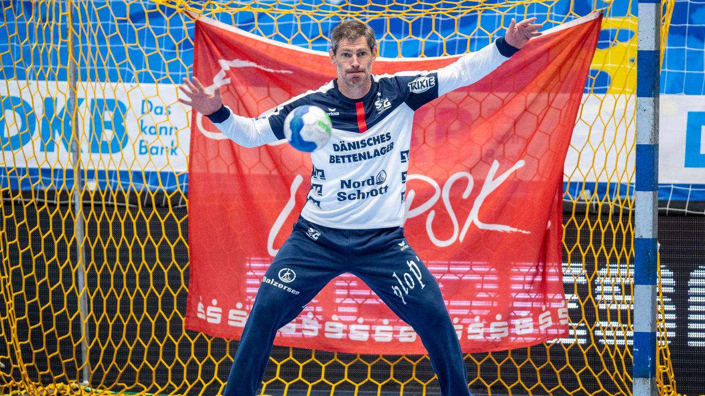 Wird mit 49 noch einmal im Handball-Tor stehen: Henning Fritz.