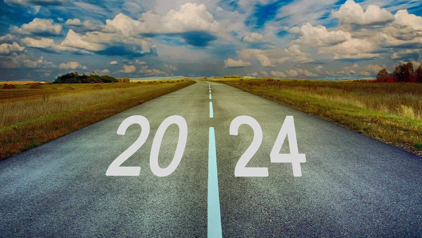 Es geht voraus in Richtung 2024. Es geht voraus in Richtung 2024.