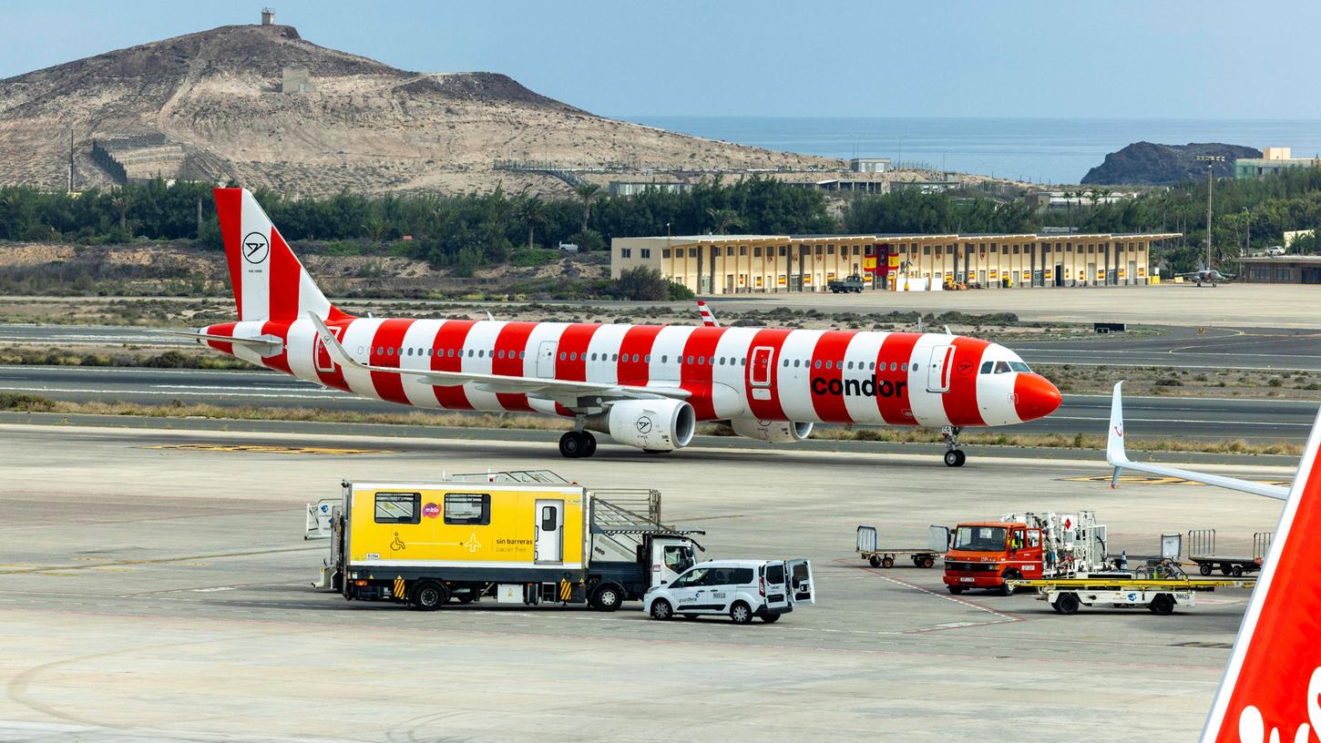 Bald fliegen die gestreiften Condor-Maschinen auch von Nürnberg aus nach Gran Canaria.