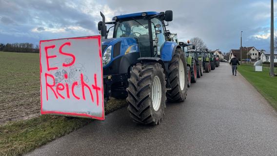 Bauernproteste: Große Demo am Volksfestplatz in Nürnberg