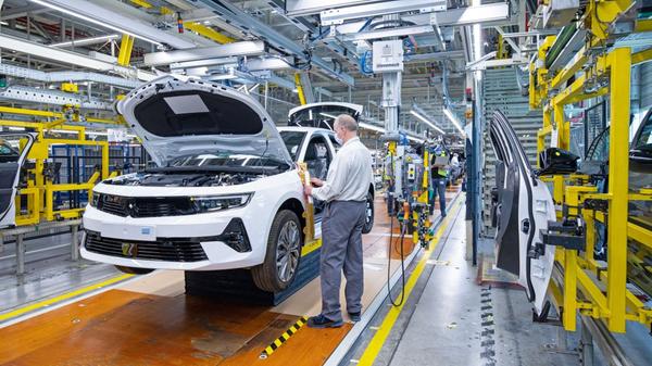 Fahrzeugproduktion Rüsselsheim