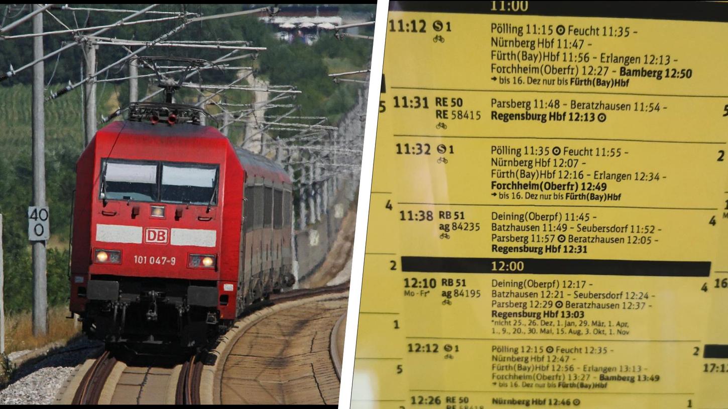 Seit Dezember 2023 gibt es keinen direkten Regionalexpress von Neumarkt nach München. Seit Dezember 2023 gibt es keinen direkten Regionalexpress von Neumarkt nach München.