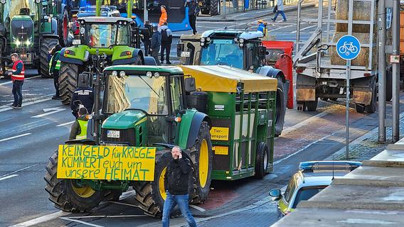 Bauernproteste am Montag: Diese Straßen sollten Pendler und Autofahrer im Landkreis Ansbach meiden