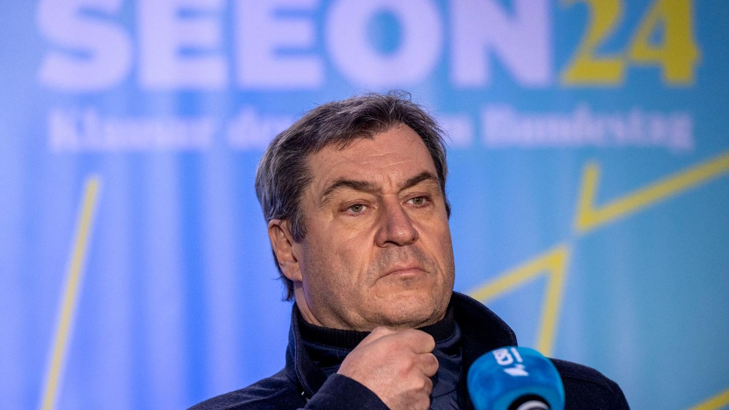 CSU-Chef und Ministerpräsident von Bayern: Markus Söder. CSU-Chef und Ministerpräsident von Bayern: Markus Söder.