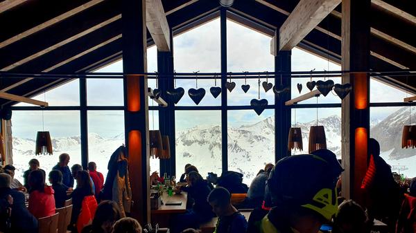 Der Blick ist sensationell.