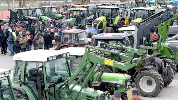 Bauernproteste: Auf dieser Route fahren Neumarkts Landwirte am Freitag zur Demo nach Nürnberg