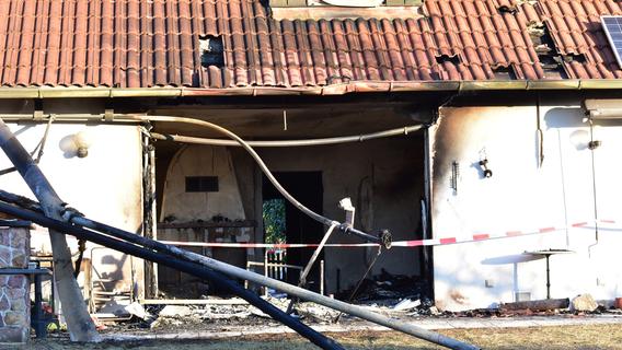 Flammeninferno in Gräfenberg: Die Situation am Morgen nach dem verheerenden Brand