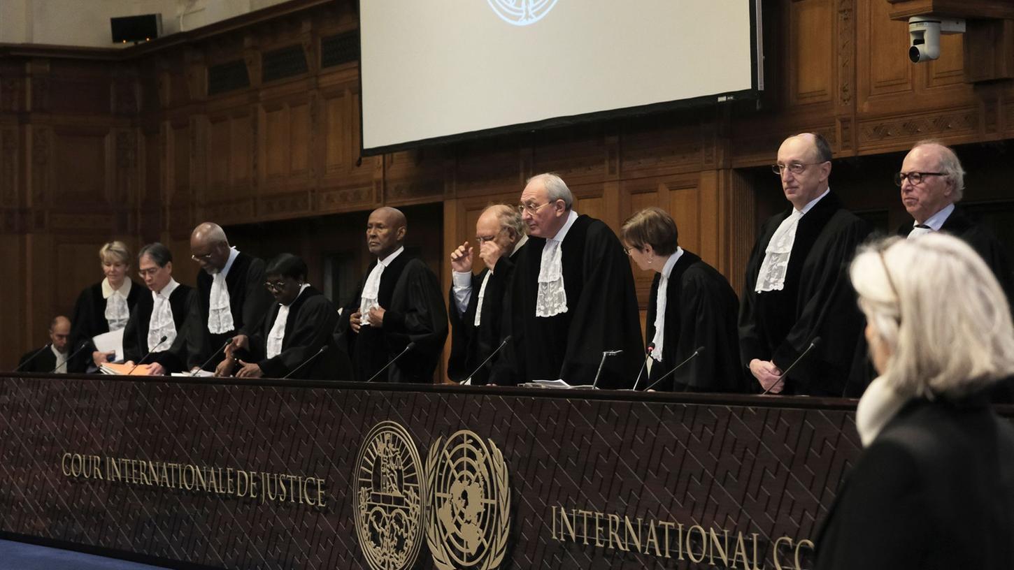 Die Richter des Internationalen Gerichtshofs beschäftigen sich mit dem Völkermordvorwurf Südafrikas gegen Israel.