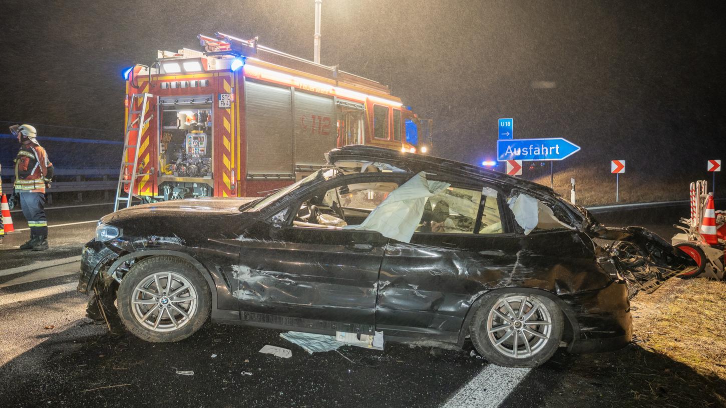 Am Freitagabend, 12. Januar, kam es in Franken zu gefährlichen Witterungen. Die Polizei Mittelfranken verzeichnete dabei über 40 Unfälle. 