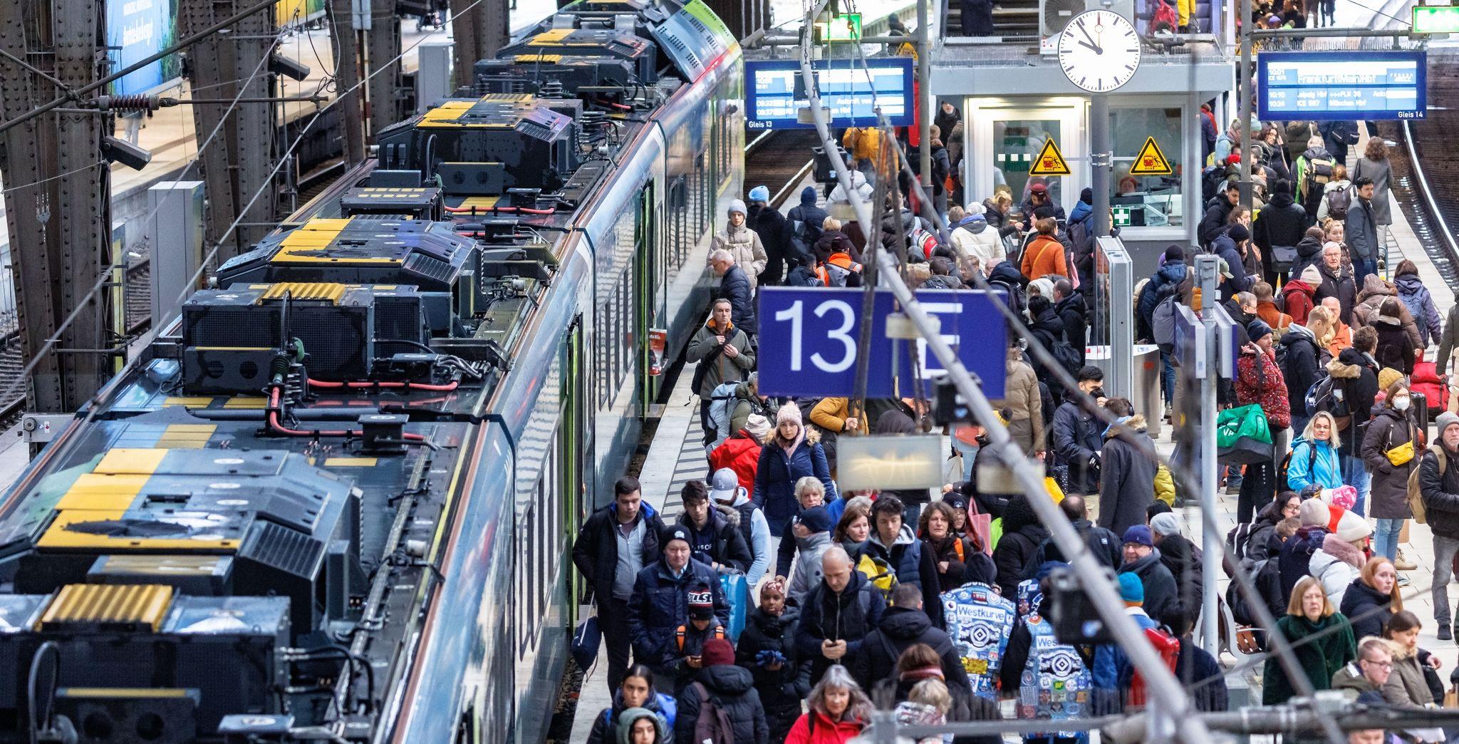 Bahnverkehr Nach GDL-Streik Wieder Planmäßig Angelaufen