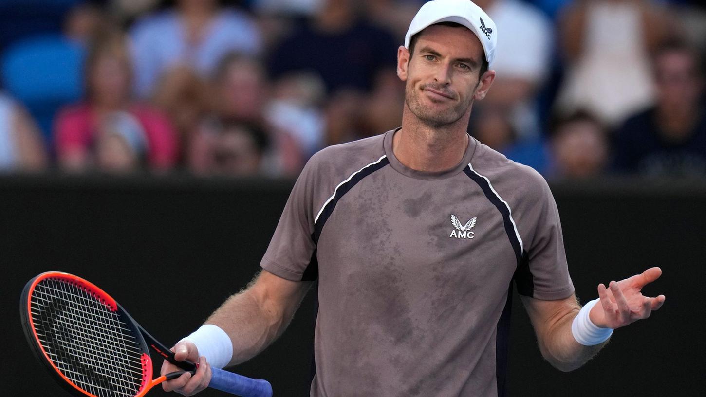 Scheiterte bei den Australian Open bereits in der ersten Runde: Andy Murray.