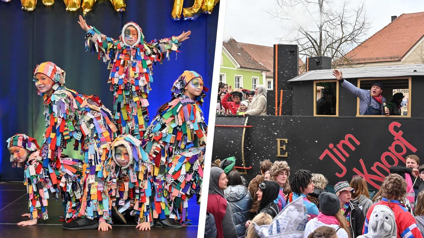 Zwischen Kinderfasching und Gaudiwurm ist rund um Schwabach und dem Landkreis Roth im Karneval einiges geboten.