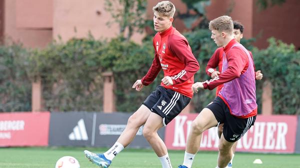 Der talentierte Sturm-Tank Julian Kania und U17-Europameister Finn Jeltsch waren im Trainingslager mit von der Partie und kamen in beiden Testspielen zum Einsatz.