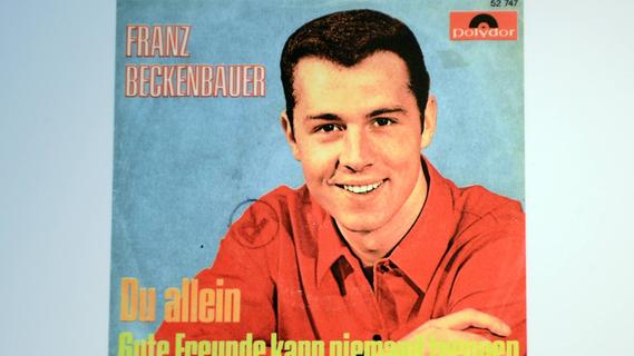 Franz Beckenbauer als Schunkelsänger: Sein "Hit" hatte einen fränkischen Autor