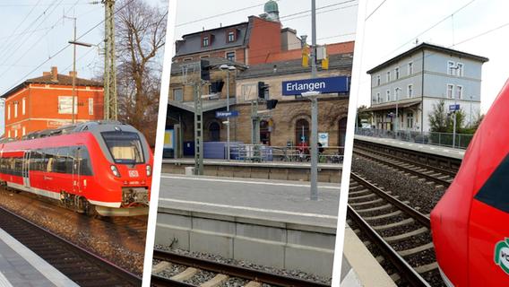 Irreführende Bahnhofsnamen: Werden die Stationen Nürnberg-Stein, Erlangen und Vach umbenannt?