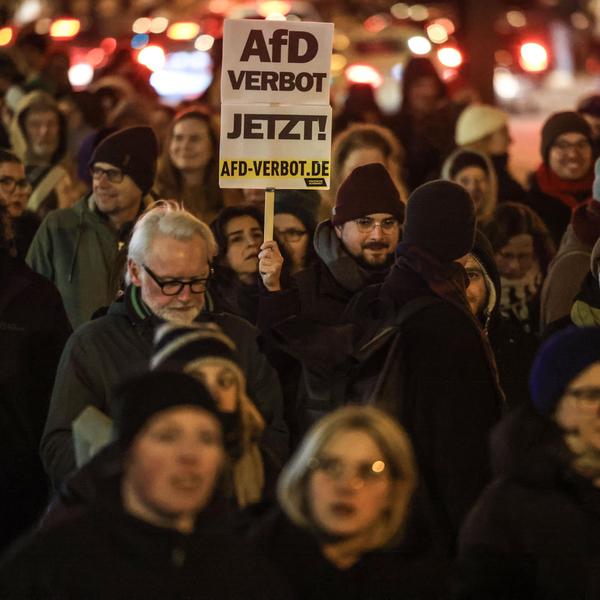 Demonstration gegen die AfD